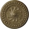 Ekena Millwork Foster Shell Ceiling Medallion (Canopies up to 9 5/8"), 15 3/4"OD x 2"P, Mississippi Mud Crackle CM15FOMMC - alternate 1